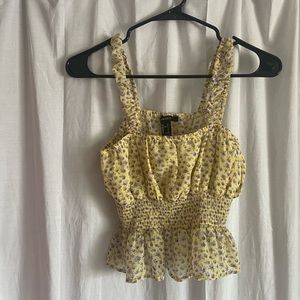 Floral Summer Tank Top